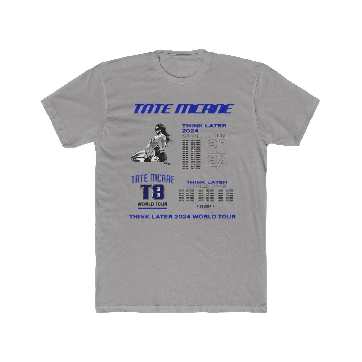 Graphic T Shirt for Everyday Style | Creative Casual Tee | Tate McRae - Official T-Shirts merchandise