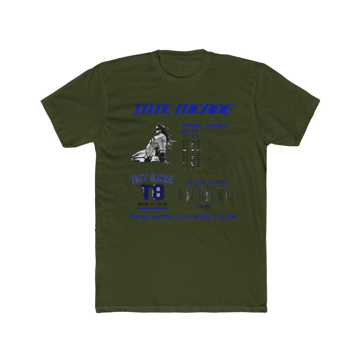 Graphic T Shirt for Everyday Style | Creative Casual Tee | Tate McRae - alternate angle 5, merchandise