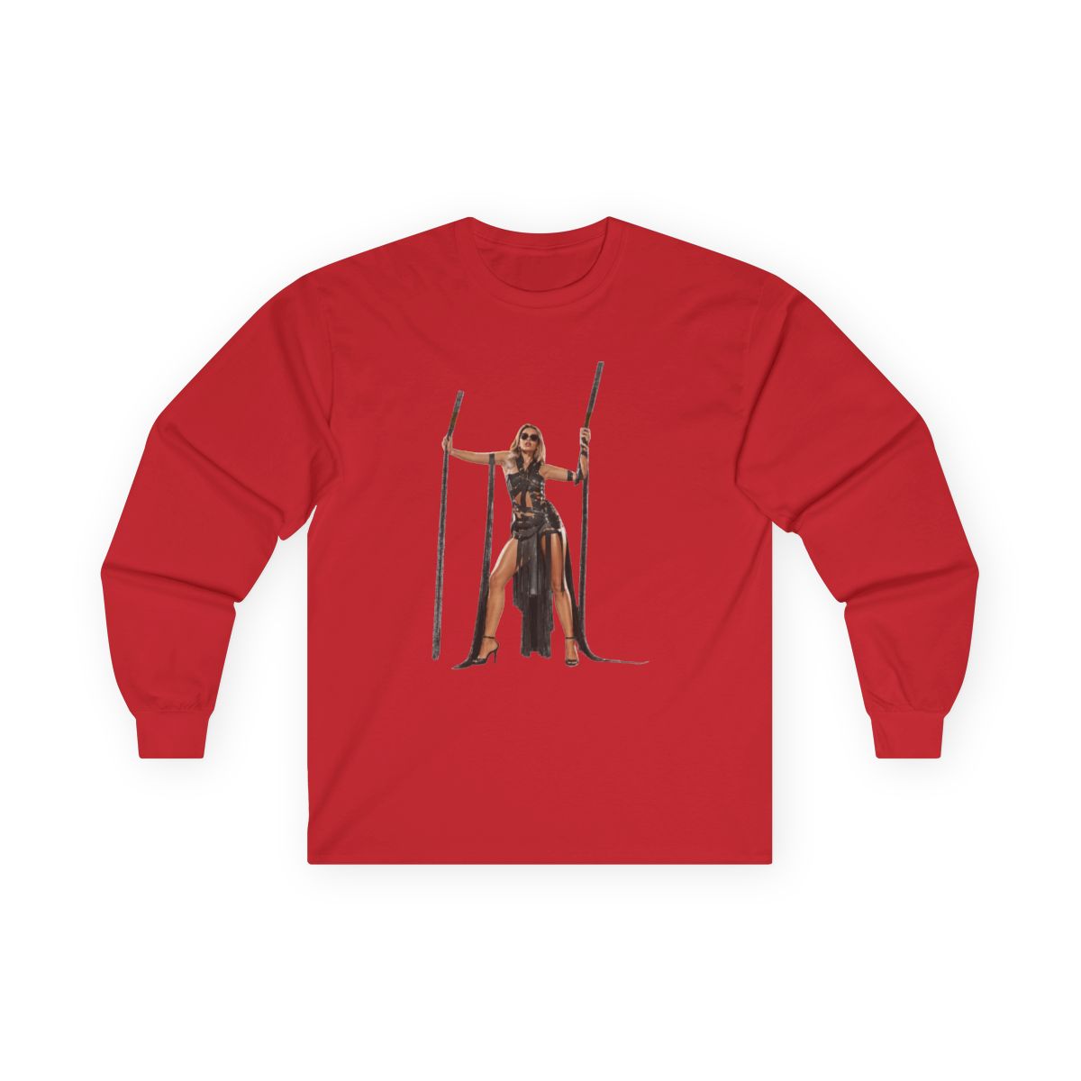 Tate McRae Miss Possessive Tour Merch Long Sleeve Men/Women Winter Long Sleeve Sweatshirt Pullover Fashion Streetwear - alternate angle 4, merchandise