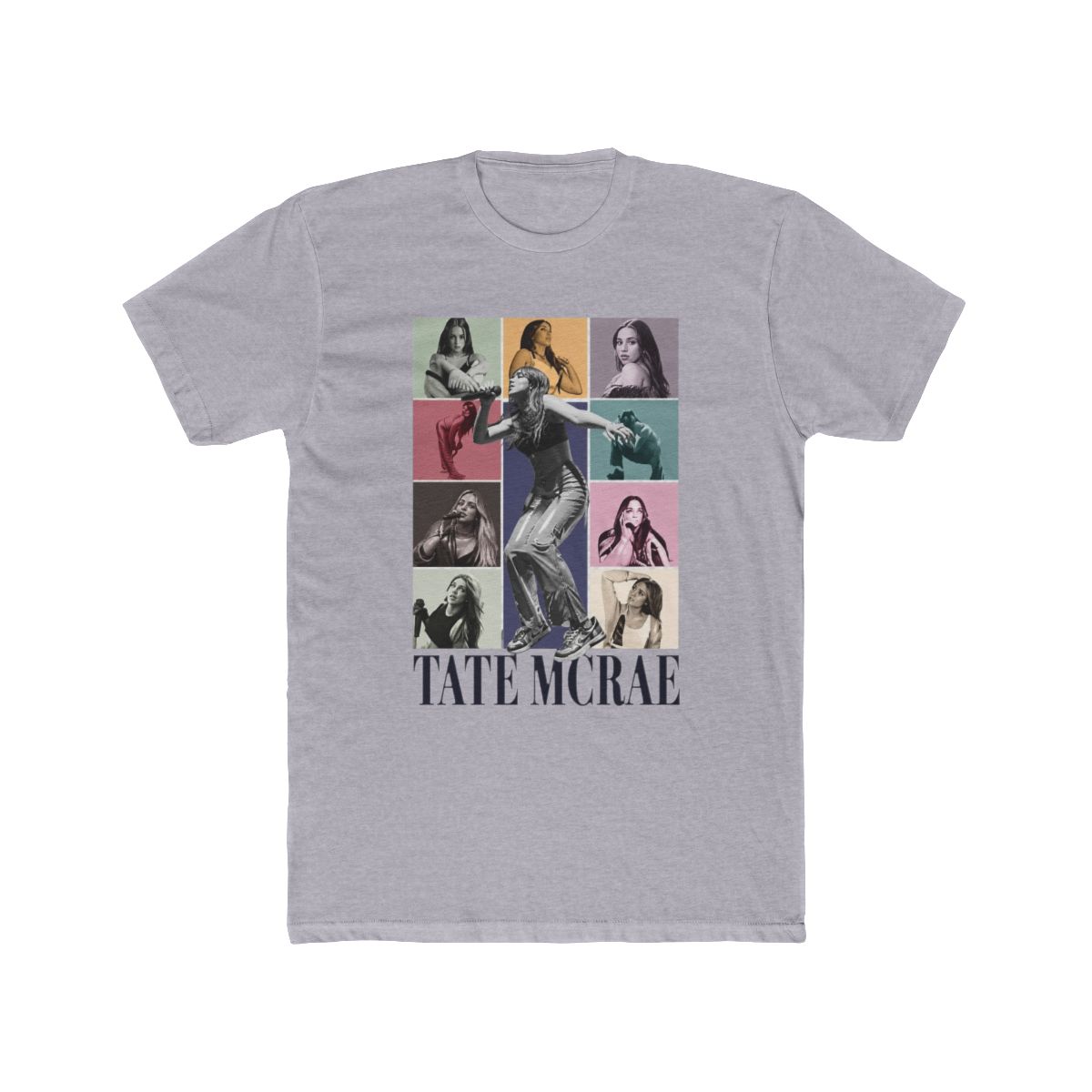 Tate Mcrae Signed Merch Tate Music McRaeS Vintage Cotton T Shirt - Soft Tee, Faded Retro Look, 100% Premium Cotton